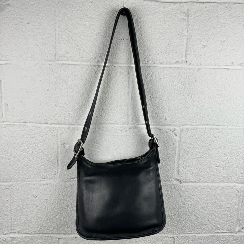 Coach Black Leather Legacy Bag - Picture 4 of 9